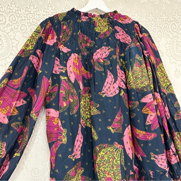 Farm Rio Patchwork Bananas Mini Doll Dress - Picture 11 of 16